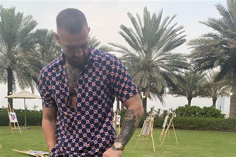 conor mcgregor gucci sweater|Conor McGregor Goes Full Gucci With Outrageous Resort .